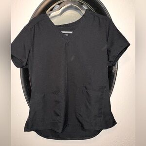 Classic Black Women's scrub set size